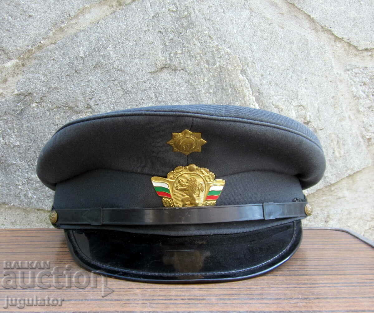 Şapcă de pompier bulgar cu cocardă