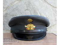 Bulgarian firefighter cap with cockade