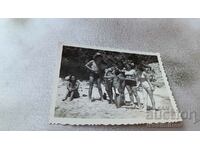 Φωτογραφία Στάλιν Άνδρες και γυναίκες στην παραλία 1954