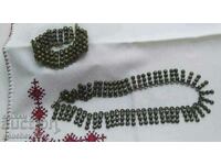 Câine de Renaștere, colier și brățară/ștergar de horă