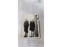 Снимка София Ученик и жена на разходка 1943