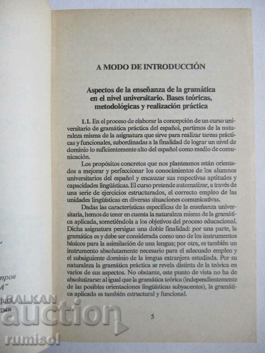 Auction  Curso de gramática aplicada del español - María Kítova