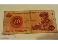 Angolan old banknote