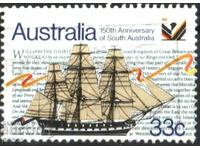 Stamped mark Ship Sailboat 1986 from Australia