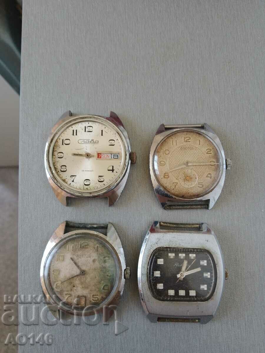 Lot of Russian watches