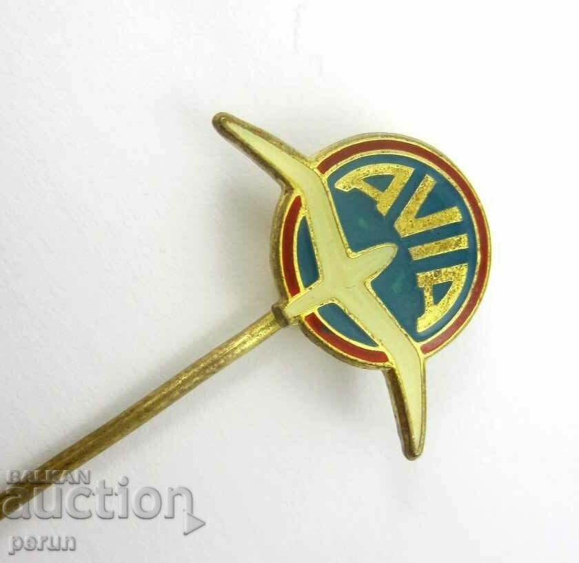 Auction Old Czech badge-AVIA-AVIA-Cars Auction Old Czech badge-AVIA-AVIA-Cars