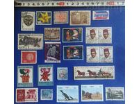 Lot de timbre poștale (13)