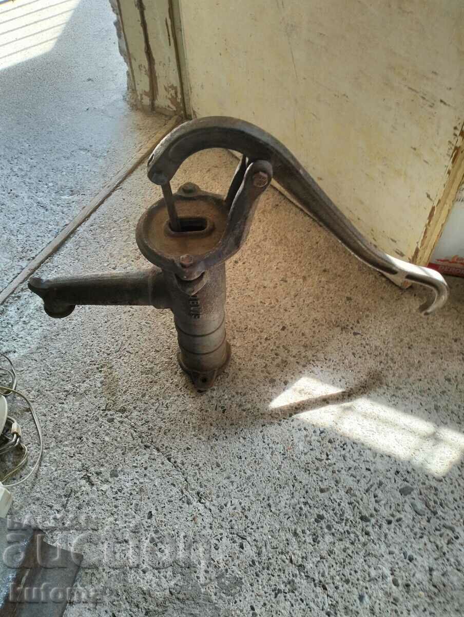 Old hand water pump