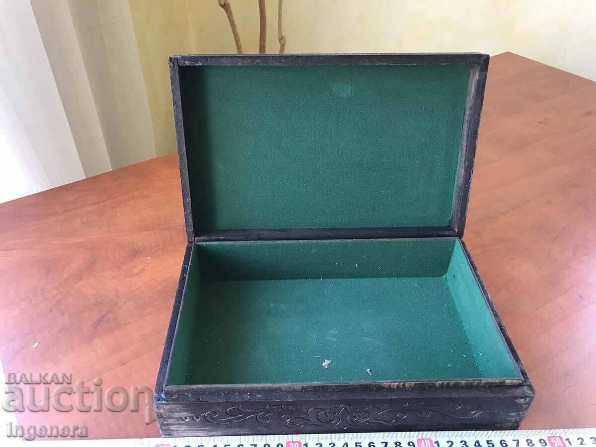 Auction BOX WOOD PYROGRAPH DRAWING ANTIQUE FROM SOCA MOSTRA Auction BOX WOOD PYROGRAPH DRAWING ANTIQUE FROM SOCA MOSTRA