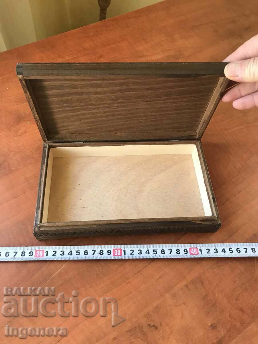 Auction BOX WOOD PYROGRAPH DRAWING ANTIQUE FROM SOCA MOSTRA Auction BOX WOOD PYROGRAPH DRAWING ANTIQUE FROM SOCA MOSTRA