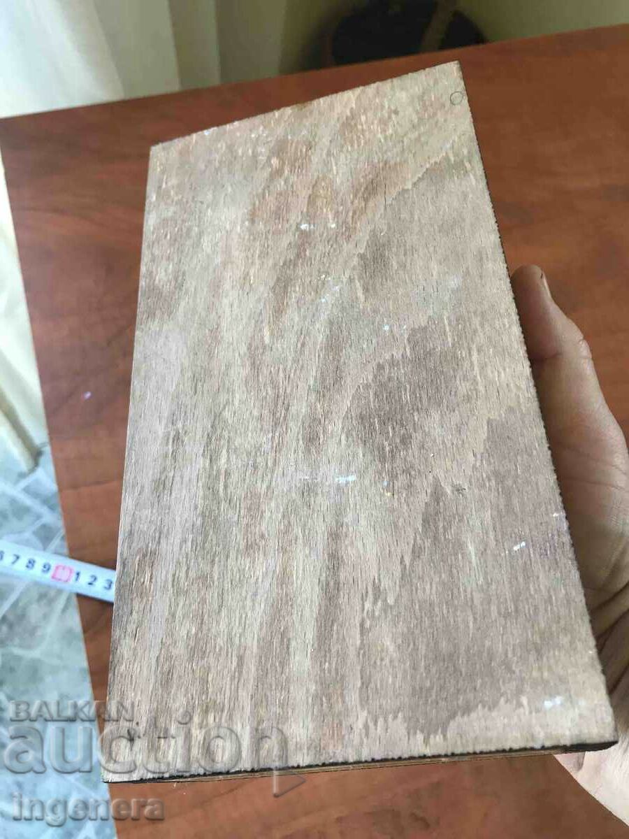 BOX WOOD PYROGRAPH DRAWING ANTIQUE FROM SOCA MOSTRA - 6 BOX WOOD PYROGRAPH DRAWING ANTIQUE FROM SOCA MOSTRA - 6