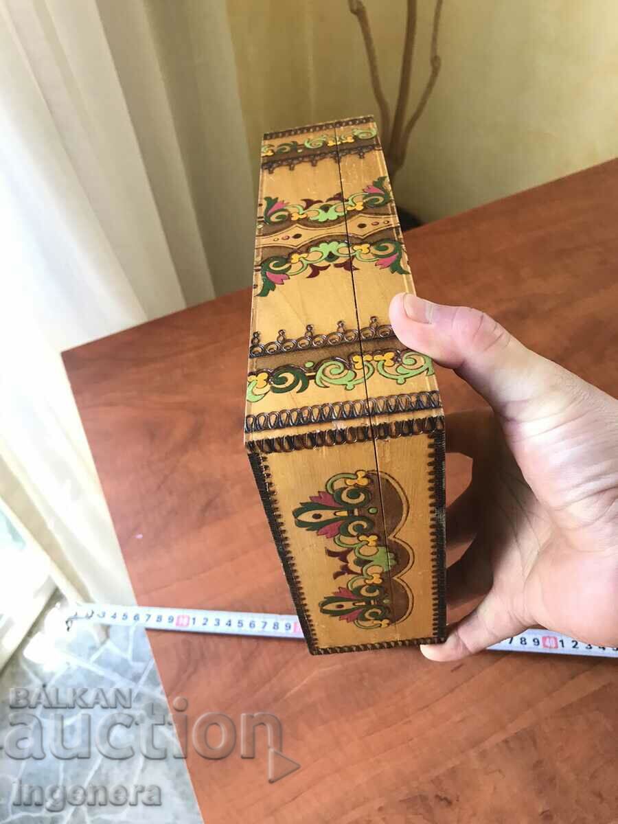 Delivery of BOX WOOD PYROGRAPH DRAWING ANTIQUE FROM SOCA MOSTRA Delivery of BOX WOOD PYROGRAPH DRAWING ANTIQUE FROM SOCA MOSTRA