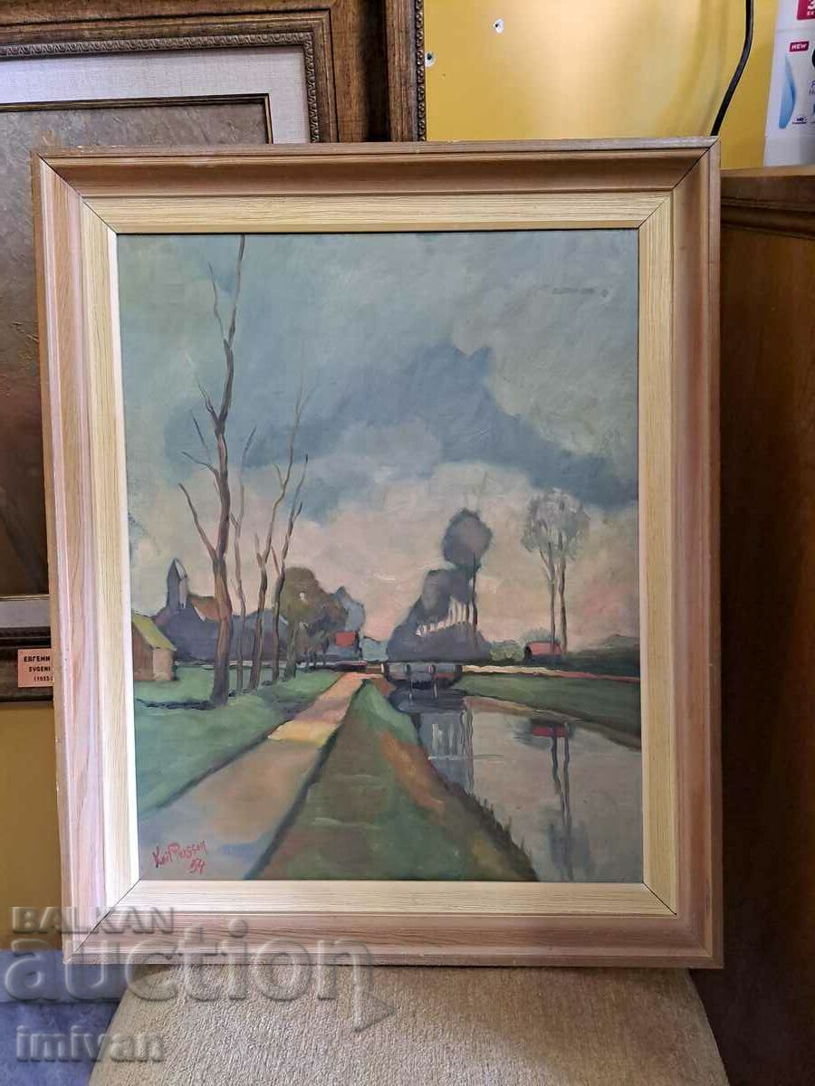 картина художник от Швеция 1954 г картина художник от Швеция 1954 г