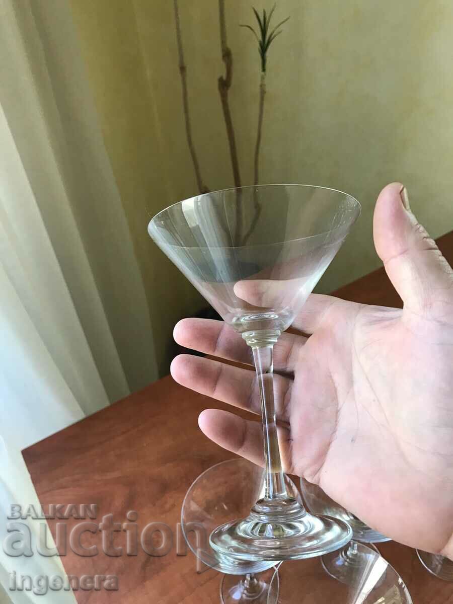Auction GLASS GLASS GLASS FOR COCKTAILS-5 PCS. UNUSED! Auction GLASS GLASS GLASS FOR COCKTAILS-5 PCS. UNUSED!