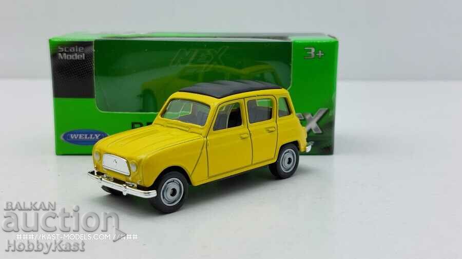 Renault 4 Welly 1/60