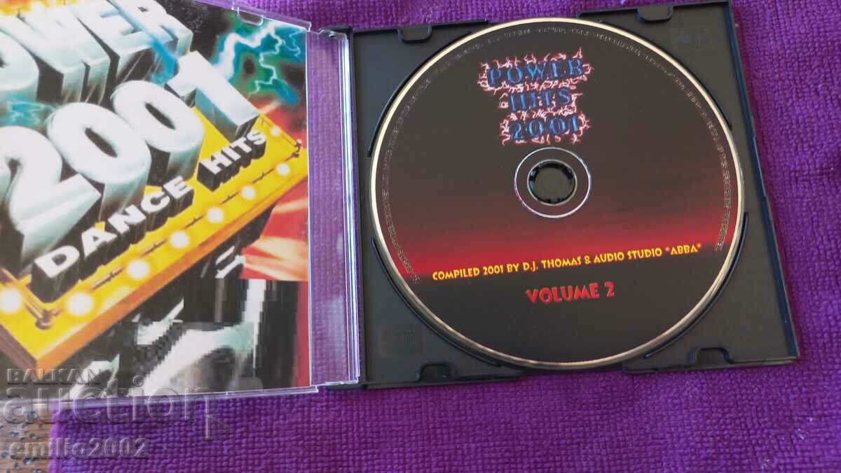 Powet Dance 2001 Audio CD with price 2.99 BGN | € 1.53 Powet Dance 2001 Audio CD with price 2.99 BGN | € 1.53