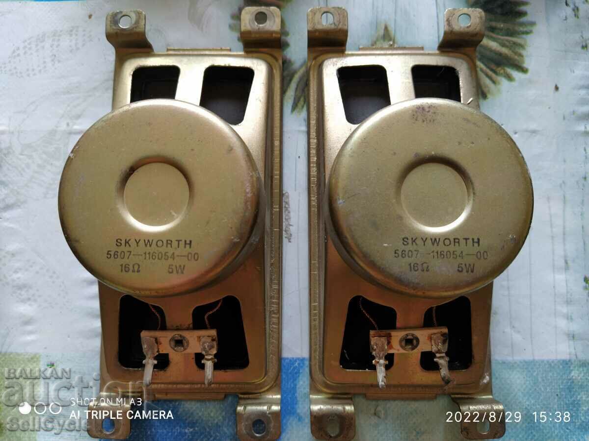 ✅RESERVED SKYWORTH SPEAKERS - 16Ω❗ with price 2.00 BGN | € 1.02