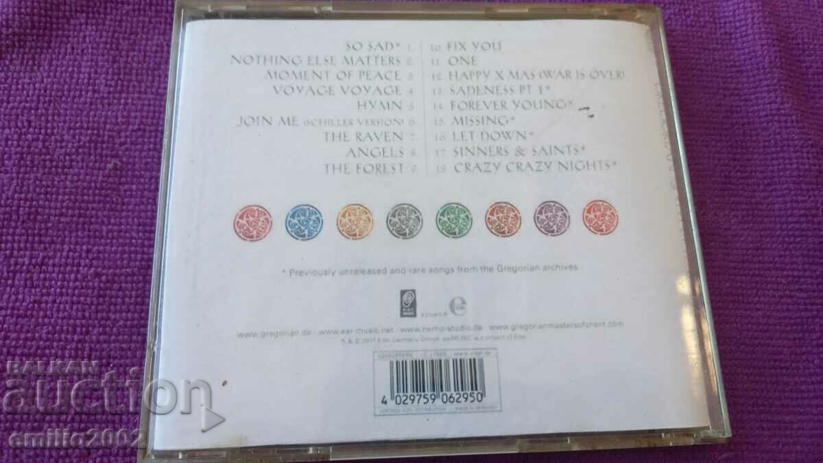 Auction Audio CD Gregorian Auction Audio CD Gregorian