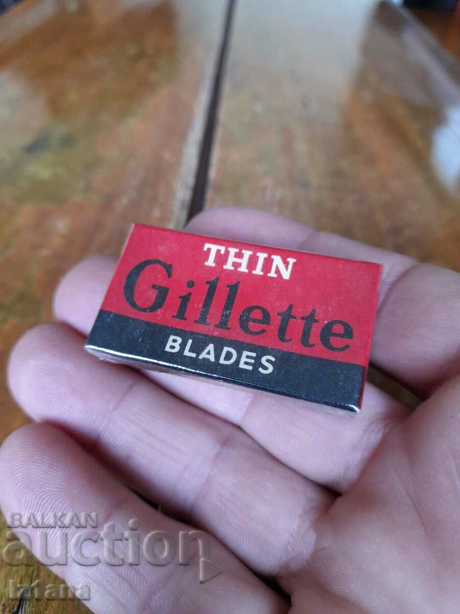 Old Gillette Thin razor blades with price 27.00 BGN | € 13.80 Old Gillette Thin razor blades with price 27.00 BGN | € 13.80