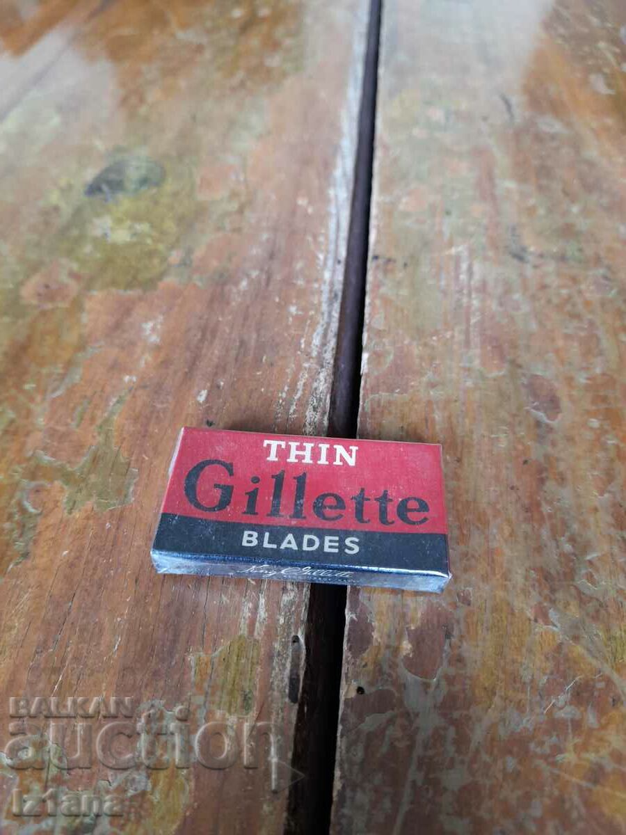 Παλιά Λεπτά ξυραφάκια Gillette