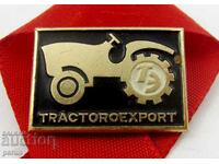 SOVIET TRACTORS-TRACTOREXPORT-SOVIET BADGE