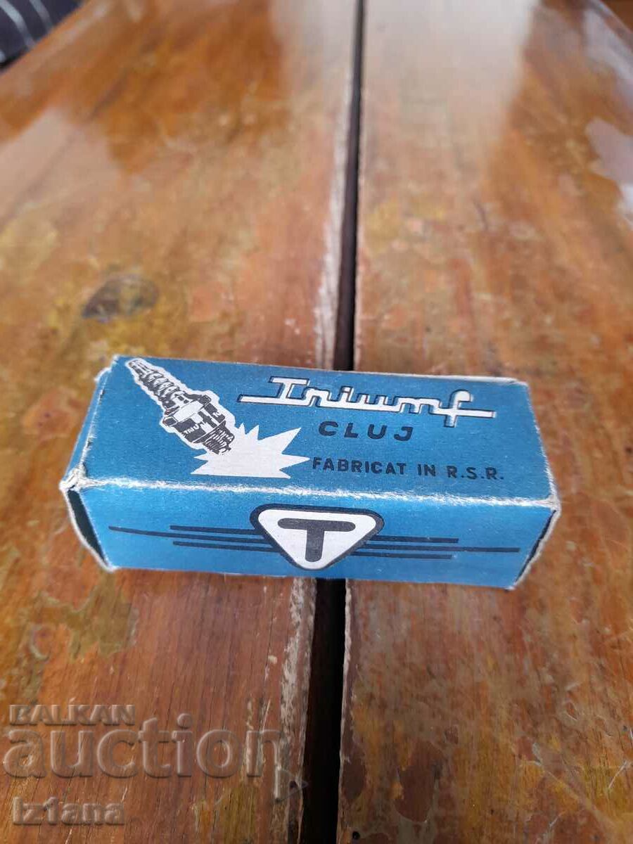 Old Triumph spark plug