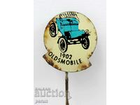 Ретро автомобили-OLDSMOBILE 1902-Стара значка