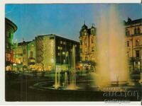 Card Bulgaria Plovdiv Vedere de noapte (Hotel Bulgaria) 2*