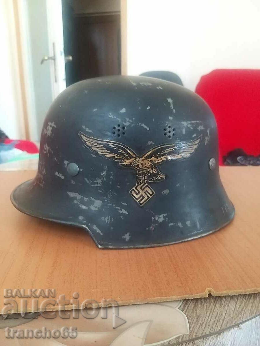 Cască germană M1934, experimentală.