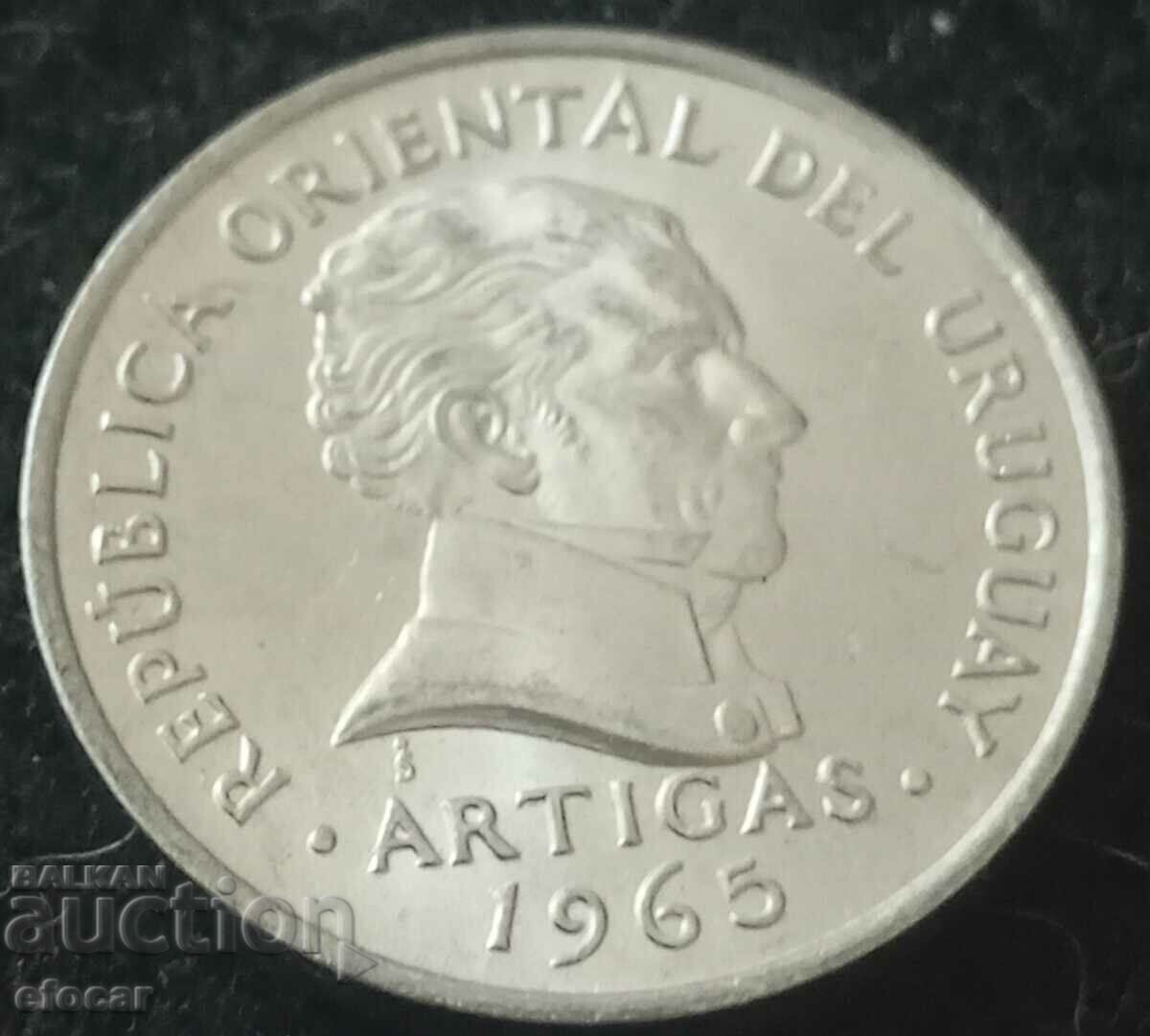 50 centimo Ουρουγουάη 1965