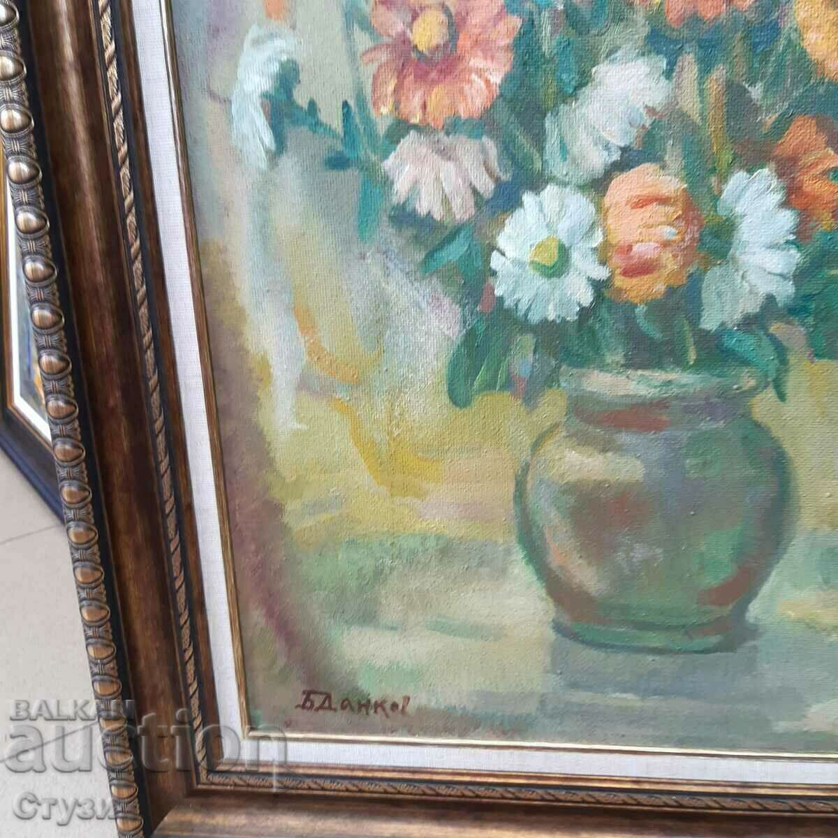 Аукцион Проф.Борис Данков(1906-1997) ,масло, 63х49 см- Разпродажба