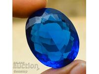 BZC! 39.40 ct natural tanzanite oval cert.OMGTL from 1st!