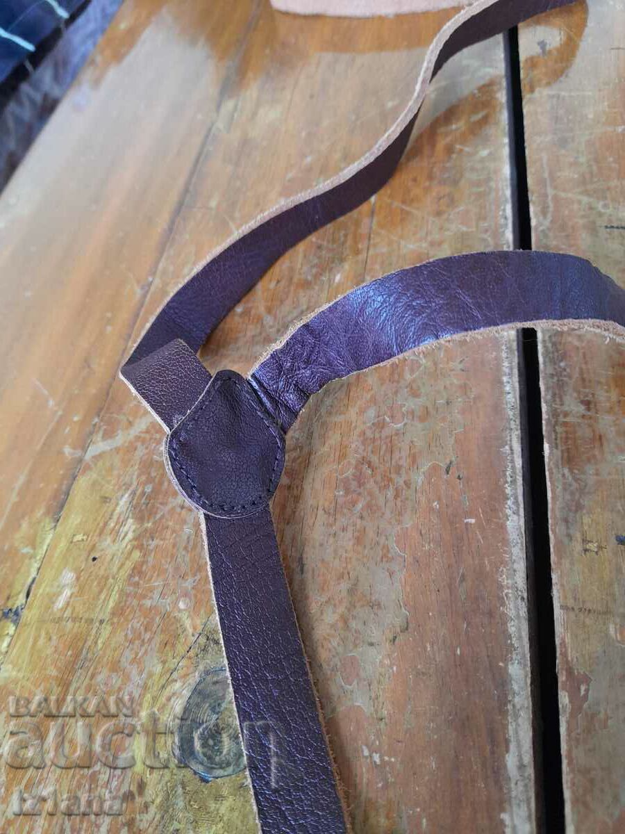 Old leather suspenders, strap with price 55.00 BGN | € 28.12 Old leather suspenders, strap with price 55.00 BGN | € 28.12