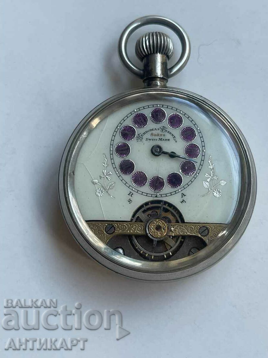 Ελβετικό ρολόι τσέπης HEBDOMAS
