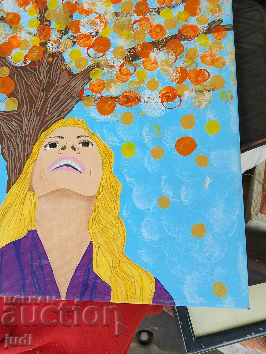 Δημοπρασία Ελαιογραφία καμβάς Δημοπρασία Ελαιογραφία καμβάς