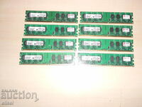 505. Ram DDR2 800 MHz, PC2-6400, 2 Gb, Kingston. Kit 8 bucati. NOU