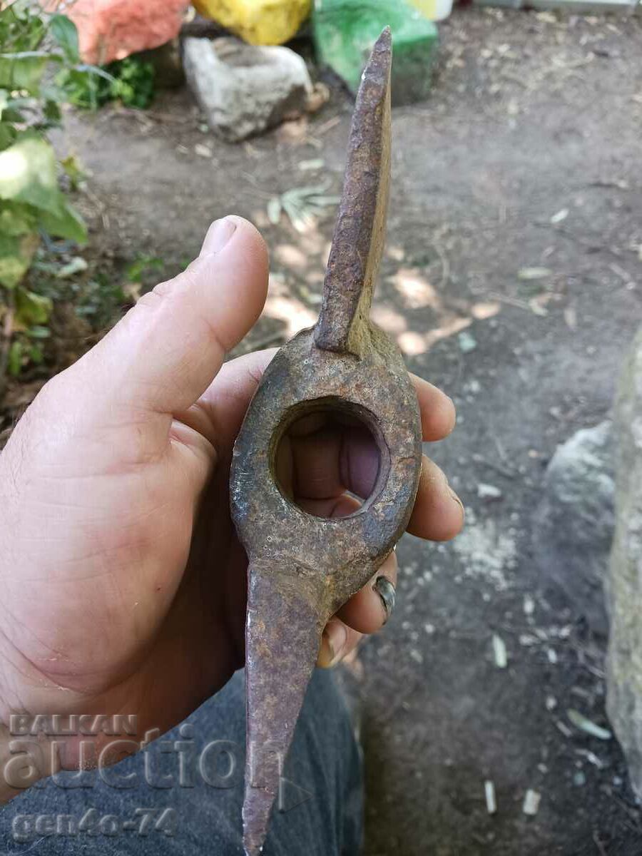 Παράδοση Παλιό σφυρήλατο σφυρί λιθοξόων Παράδοση Παλιό σφυρήλατο σφυρί λιθοξόων