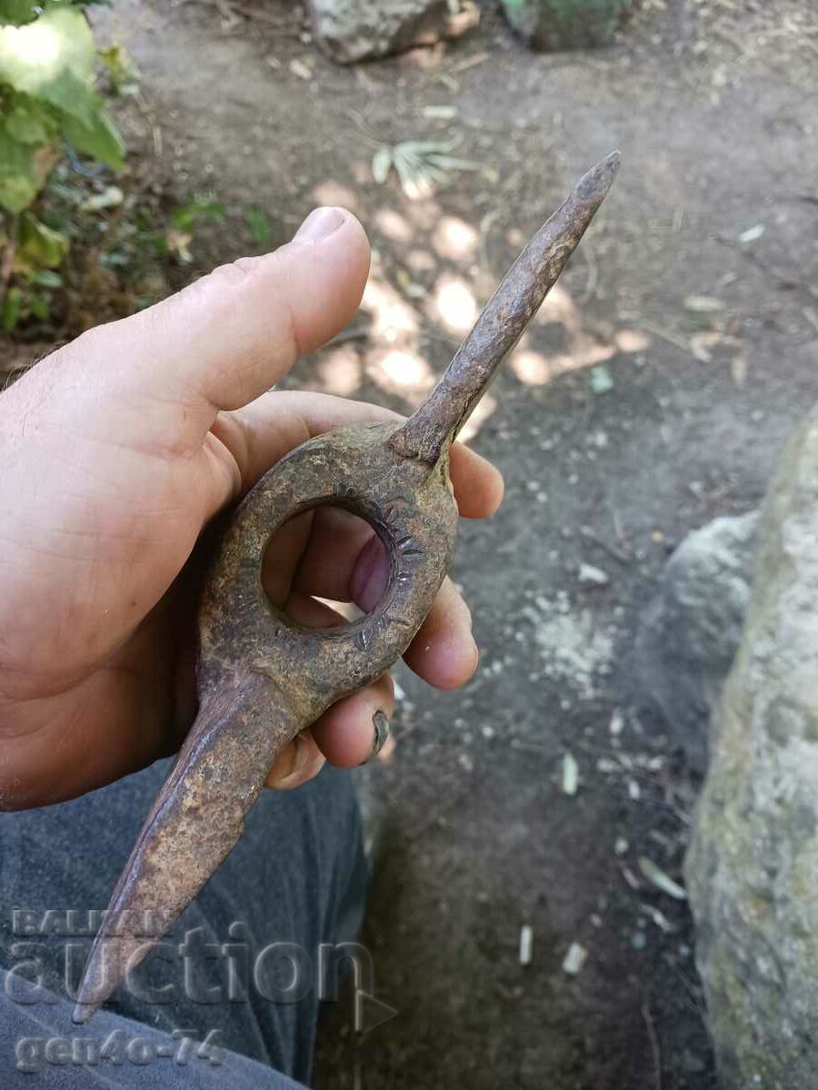 Παλιό σφυρήλατο σφυρί λιθοξόων - 6 Παλιό σφυρήλατο σφυρί λιθοξόων - 6