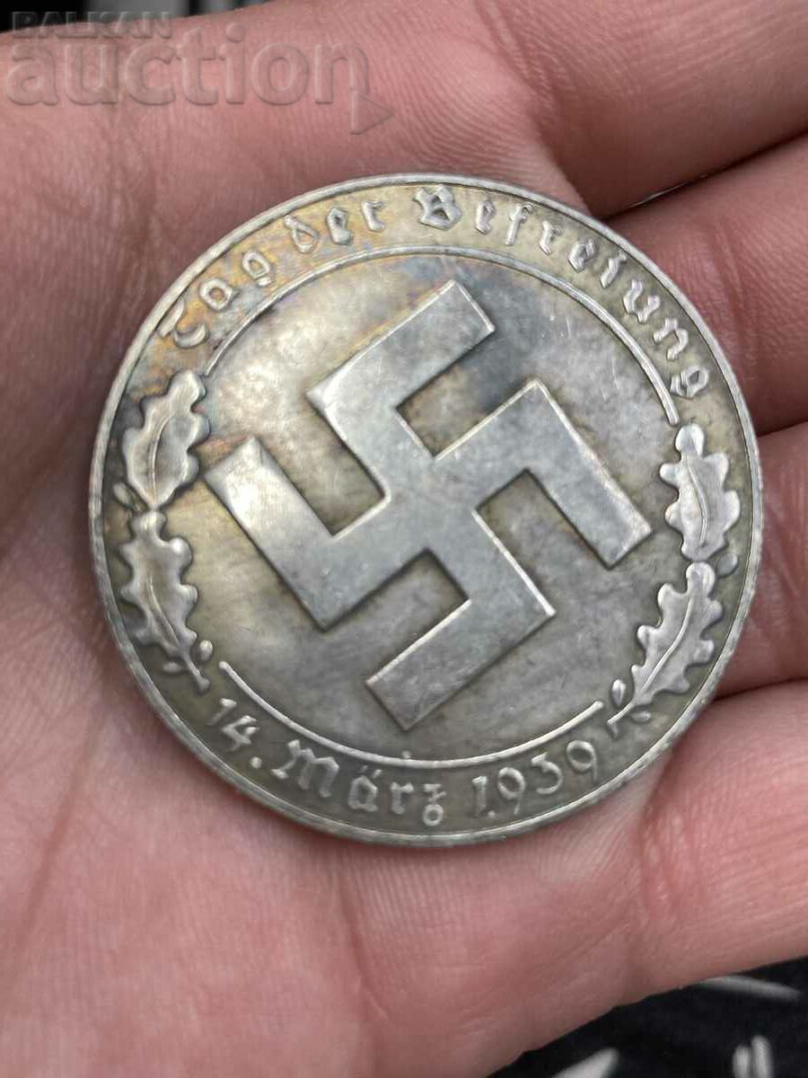 Nazi Coin Plaque