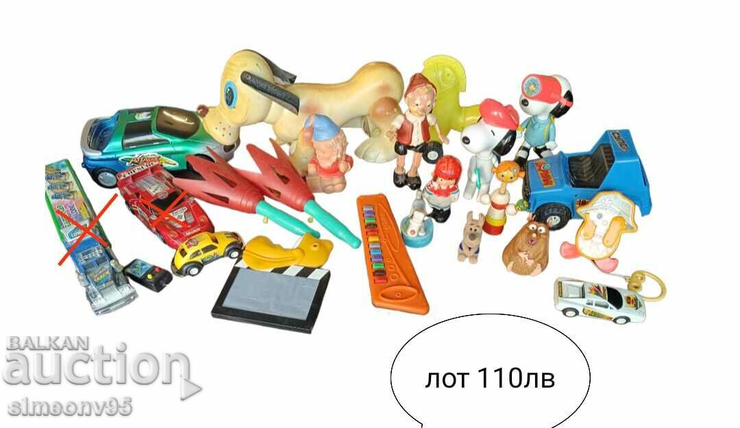 Lot of old toys