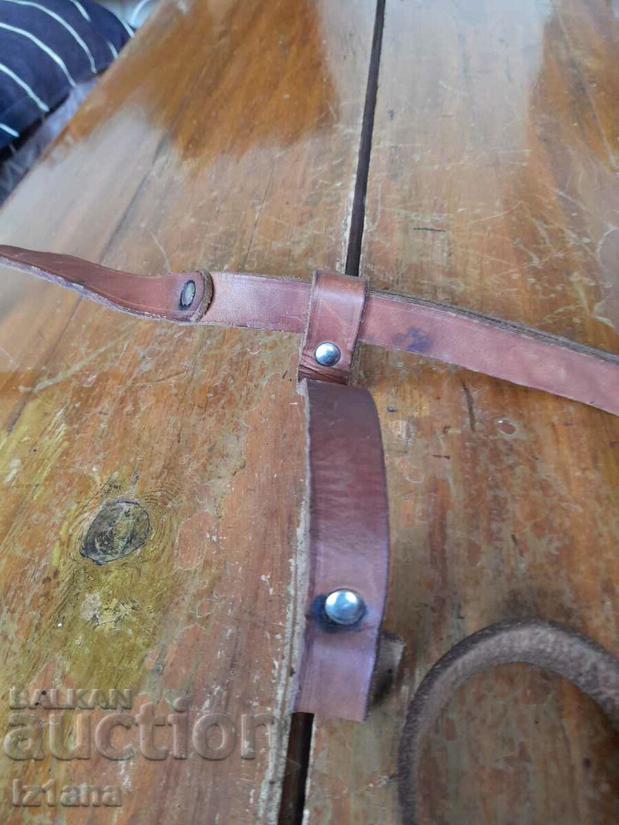 Old leather strap with price 33.00 BGN | € 16.87