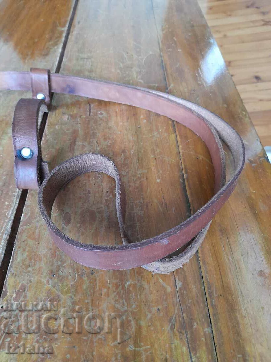 Auction  Old leather strap