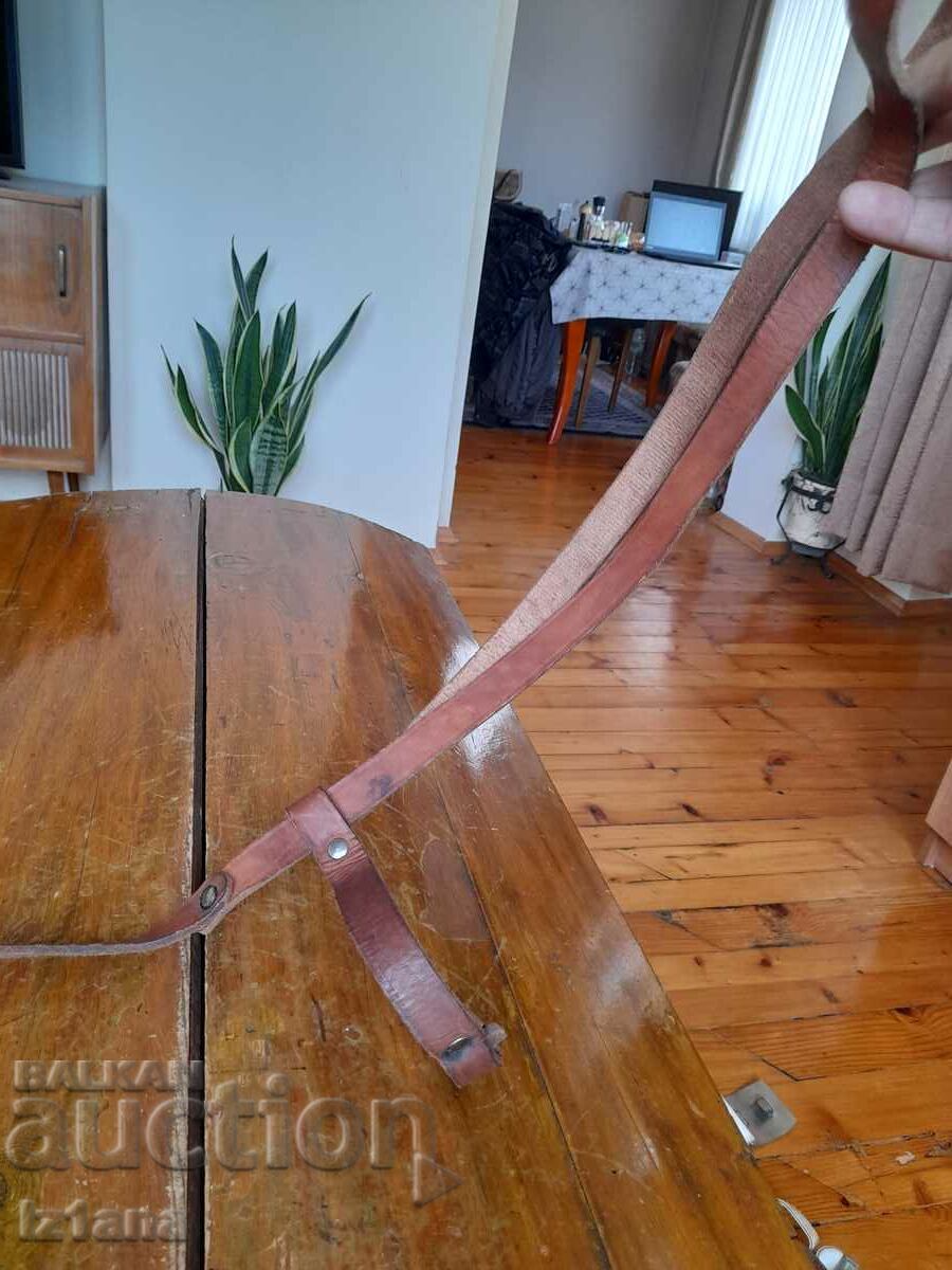 Delivery of Old leather strap