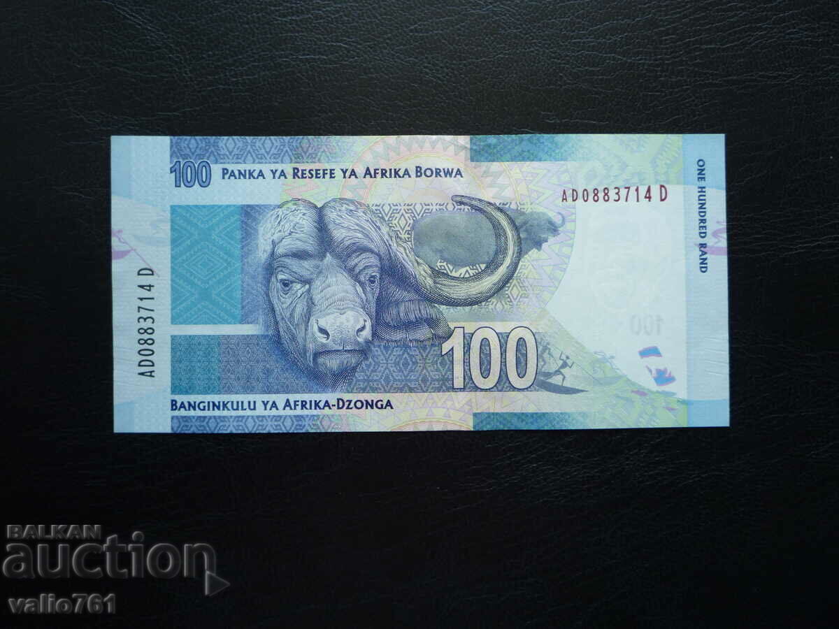 SOUTH AFRICA 100 RAND 2012 NEW UNC with price 18.00 BGN | € 9.20 SOUTH AFRICA 100 RAND 2012 NEW UNC with price 18.00 BGN | € 9.20