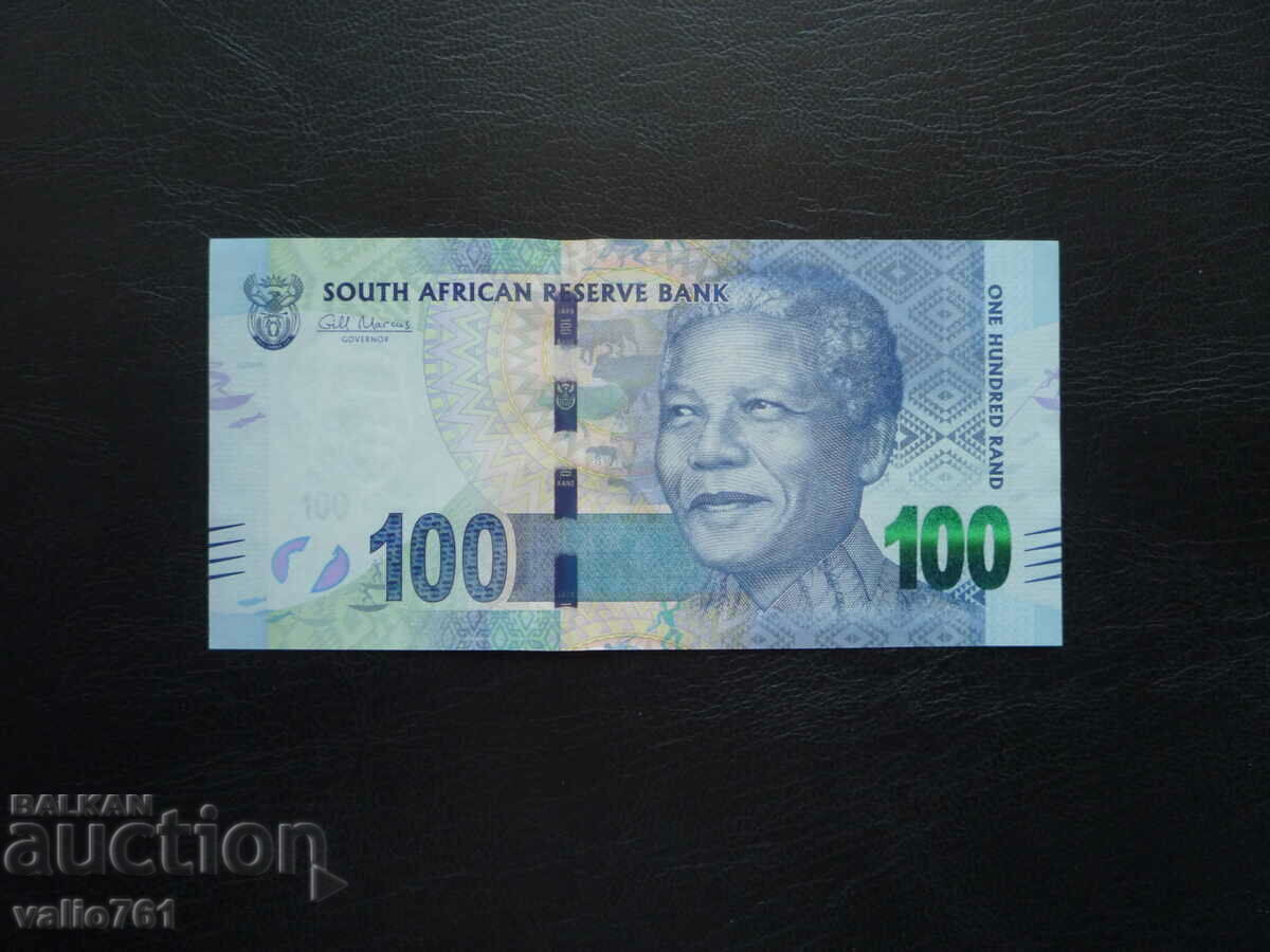 SOUTH AFRICA 100 RAND 2012 NEW UNC SOUTH AFRICA 100 RAND 2012 NEW UNC