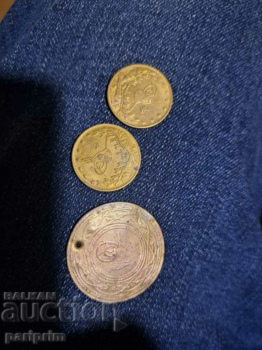 Monede sau jetoane turcești.,PENTRU BIJUTERII