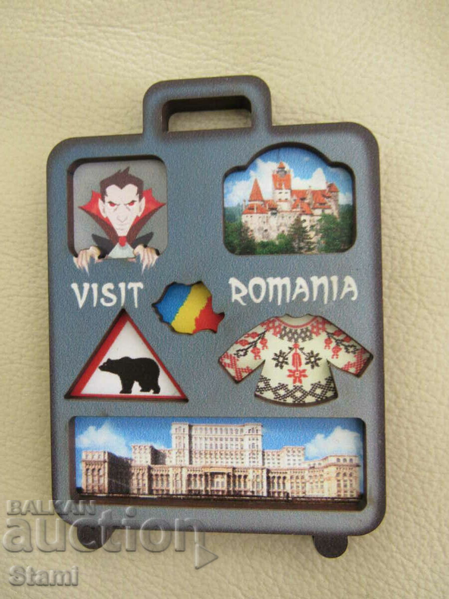 Authentic magnet from Romania-series-2 with price 10.00 BGN | € 5.11 Authentic magnet from Romania-series-2 with price 10.00 BGN | € 5.11