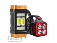 LED multifunctional flashlight-spotlight