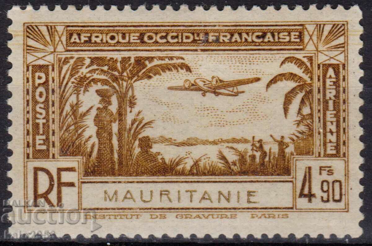 Ф Mauritanie-1942-Възд.Поща-Самолет-"Юнкерс",MLH