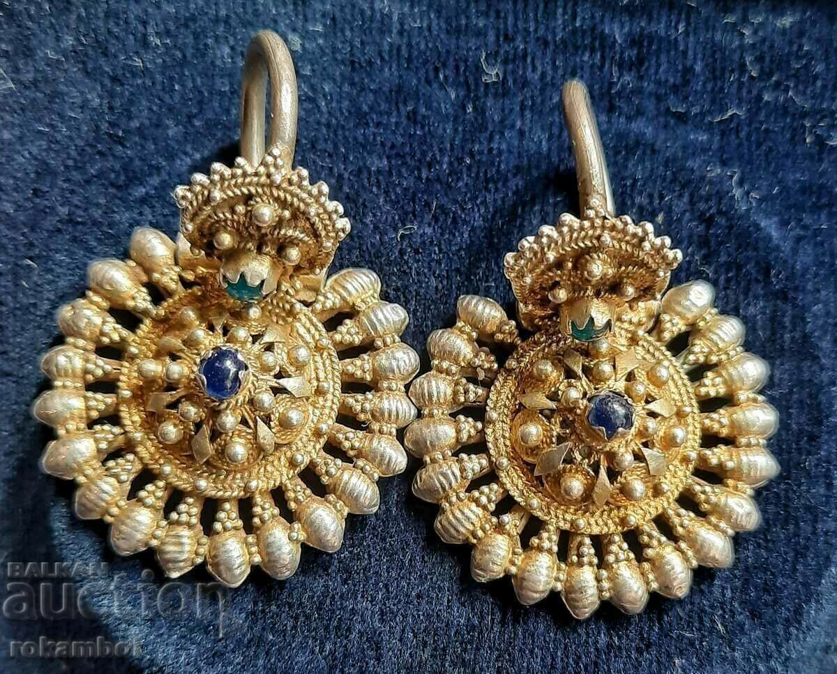 Renaissance silver gilded ornaments, arpalia, Vidin school